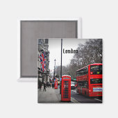 Londense cityscape magneet (Voorkant / Achterkant)