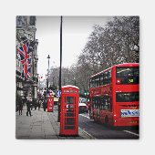 Londense cityscape magneet (Voorkant)