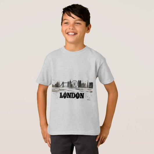 Londense jongens t-shirt (Voorkant volledig)