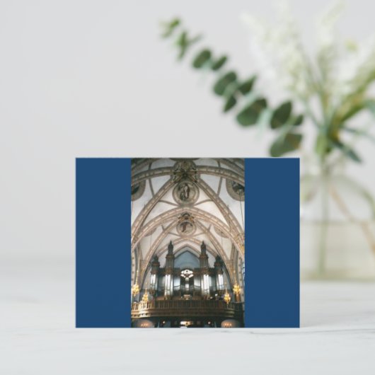Londense kerk briefkaart (Staand voorkant)