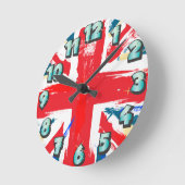 Londense landmark big ben westminster england ronde klok (Hoek)