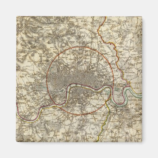 Londense omgevingen magneet (Voorkant)