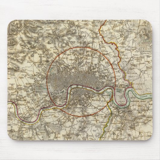 Londense omgevingen muismat (Voorkant)
