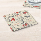  Londense Onderzetters (Gebogen)