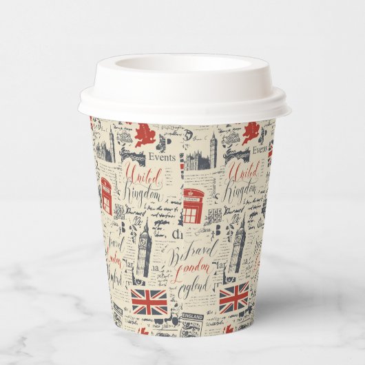  Londense papierbekertjes Papieren Bekers (Rechts)