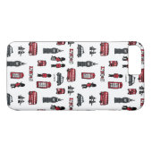 Londense pictogrammen Case-Mate iPhone case (Achterkant (Horizontaal))