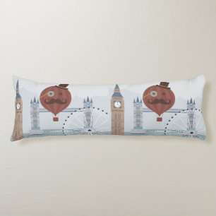  Londense reisscène Lichaamskussen