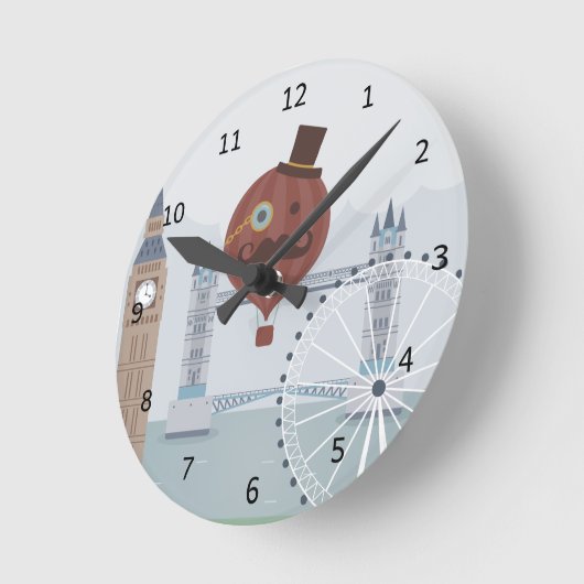 Londense reisscène Ronde Klok (Hoek)