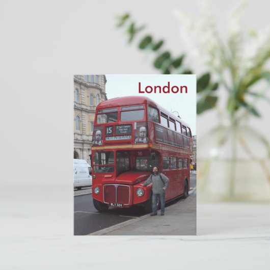  Londense reistoerisme Briefkaart (Staand voorkant)