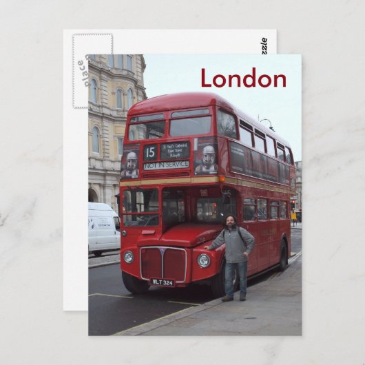  Londense reistoerisme Briefkaart (Voorkant / Achterkant)