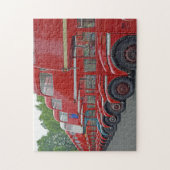 Londense rode buspuzzel legpuzzel (Verticaal)