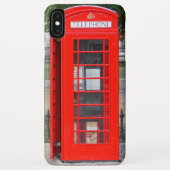 Londense rode telefooncel Case-Mate iPhone case (Achterkant)