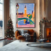 Londense skyline met iconische architectuur in fau
