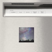 Londense skyline silhouette cityscape magneet (Insitu (Vaatwasser))