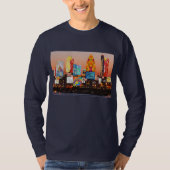 Londense skylines collage mannen t-shirt achteraan (Voorkant)