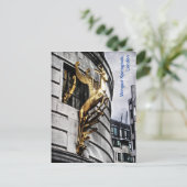 Londense spinbok briefkaart (Staand voorkant)