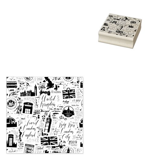  Londense Stamp Rubberstempel (Gestempeld)