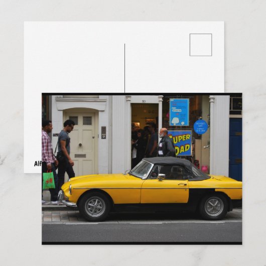 Londense Stijl Briefkaart (Voorkant / Achterkant)