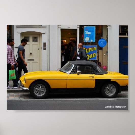 Londense Stijl Poster (Voorkant)