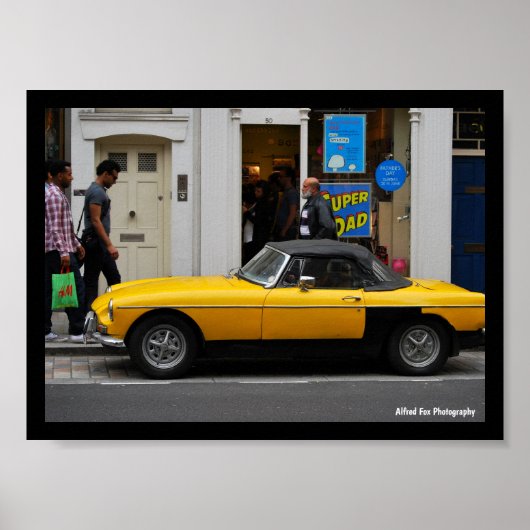 Londense Stijl Poster (Voorkant)