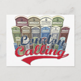 Londense t-shirt briefkaart