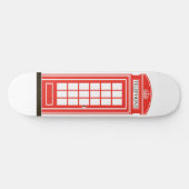 Londense telefooncel skateboard (Horizontaal)