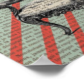 Londense telefooncel Victoriaans jubileumkroon Poster (Hoek)