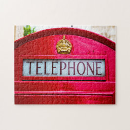 Londense telefoonhokjes legpuzzel