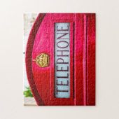 Londense telefoonhokjes legpuzzel (Verticaal)