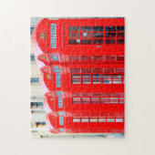 Londense telefoonhokjes. legpuzzel (Verticaal)