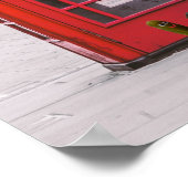Londense telefoonkiosk poster (Hoek)