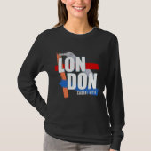 Londense typografie t-shirt (Voorkant)
