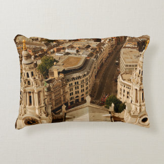 Londense uitzicht panorama met stadsarchitectuur accent kussen