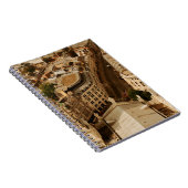 Londense uitzicht panorama met stadsarchitectuur notitieboek (Rechterzijde)