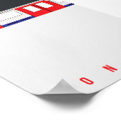 Londense vervoersposter poster (Hoek)