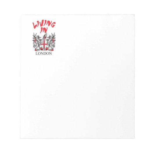 Londense wapenschild notitieblok (Voorkant)