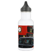 Londense zwarte taxi waterfles (Links)