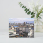 Londenskyline Briefkaart (Staand voorkant)