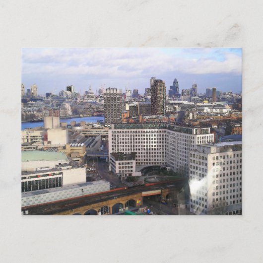 Londenskyline Briefkaart (Voorkant)