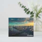 Londenskyline Briefkaart (Staand voorkant)