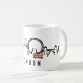 Londenskyline Koffiemok (Voorkant rechts)