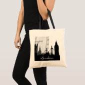 Londenskyline Tote Bag (Voorkant (product))