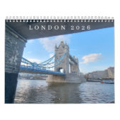 London 2026 Calendar Kalender (Hoes)