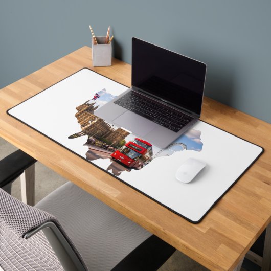London 26.2 Marathoner Course Map Mouse Pad (Kantoor 2)