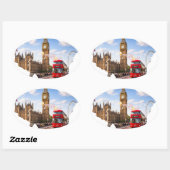 London 26.2 Marathonloper Courskaart Sticker (Vel)