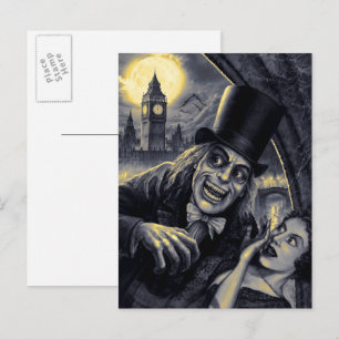 London After Midnight Horror Klassieke Ansichtkaar Briefkaart