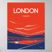 London arsenal Emirates Stadium Poster (Voorkant)
