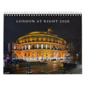 London at night 2026 Calendar Kalender (Hoes)