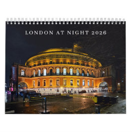 London at night 2026 Calendar Kalender