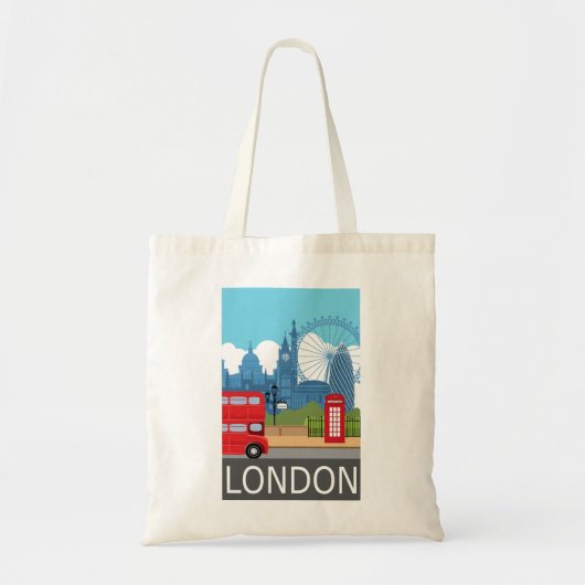 LONDON BAG TOTE BAG (Voorkant)